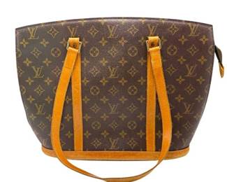 Louis Vuitton Monogram Canvas Babylone Shoulder Tote Bag