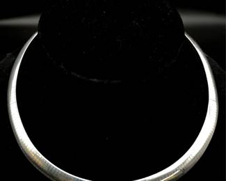 Heavyweight Brightly Polished Herringbone Chain Necklace