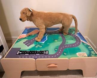 Melissa and Doug Dog and play table with accessories