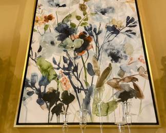 "Holland Spring Mix" by Carol Robinson, Framed Canvas Print