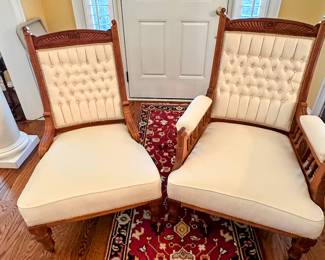 Antique King and Queen Chairs