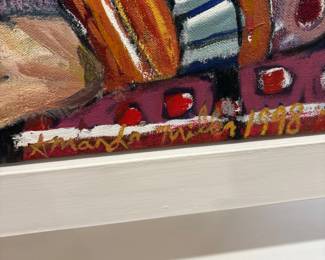 Amanda Miller Michelle Jim Forever Oil Painting