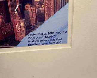 Aerial Photograph of the World Trade Center, September , second image