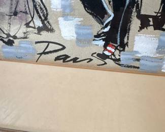 Claude Rodewald Parisian Street Scene Painting third image