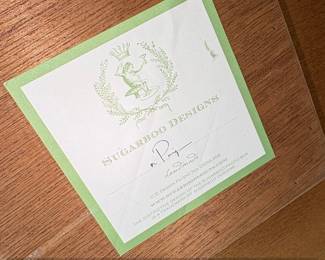 Sugarboo Designs Hope is the thing with feathers Quote Photo Frame second image