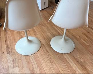 Vintage Tulip Chairs with Black Upholstery by North Central Industries, INC third image