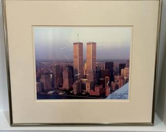Aerial Photograph of the World Trade Center, September ,