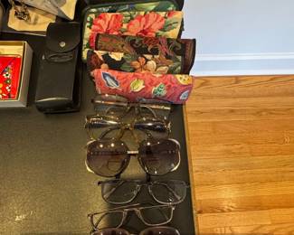 Collection of Vintage Christian Dior Eyeglasses and Sunglasses 