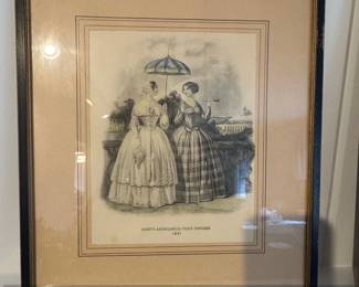 Godeys Americanized Paris Fashions, Print