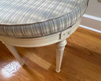 French Style Boudoir Vanity Swivel Chair  second image