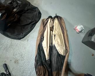 Vintage Golf Club Bag with Accessories