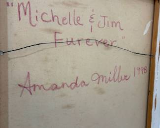 Amanda Miller Michelle Jim Forever Oil Painting third image