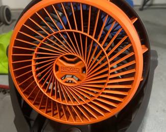 RIDGID GENX V Hybrid Cordless or Corded Portable Fan second image
