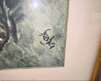 Balinese Legong Dancer Painting by Roland Strasser second image