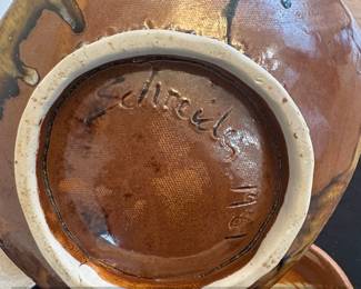 Assorted Studio Pottery Collection with ACF Japanese Porcelain Ware fifth image