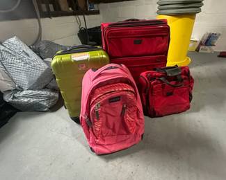 Assorted Luggage Set with Jansport Backpack