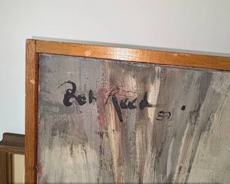 Abstract Still Life Oil Painting by Bob Ross second image