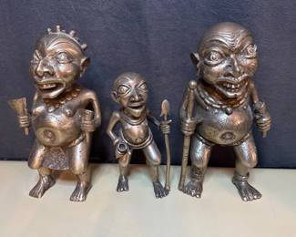 Cameroon or Benin Court Dwarf Statues