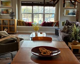 Contemporary furniture and decor