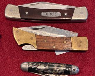 Vintage pocket knives
