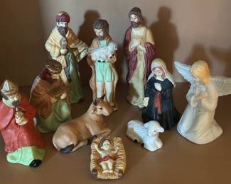 Ceramic Nativity