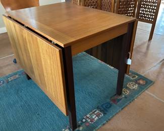 Ansager Møbler Danish modern teak expansion dining table