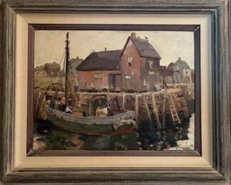 M. M. Rensch oil painting 