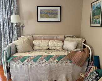 Quilts, curtain panels, blankets