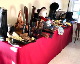 Ladies clothing-much Italian and accessories size very small to some med, shoes size 7 