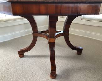 Incredible Alfonso Marina  octagonal library or dining table 