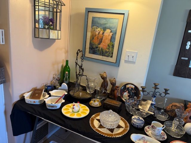 Lots of unique items, the owner of German decent had a flair for the unusual