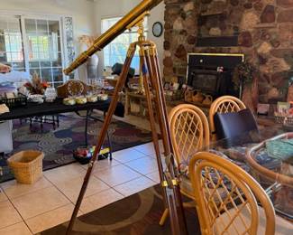 Brass telescope, no name