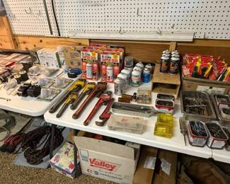 Wrenches, chemicals, 