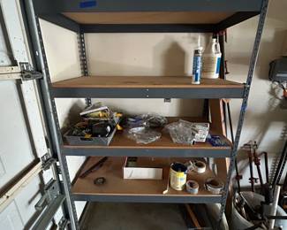 Industrial Metal Shelving Unit