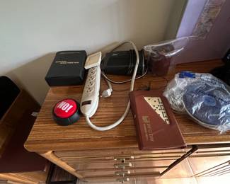 Jay ODay Dominoes Set and EMCO Digital Multimeter