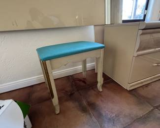 Vintage Vanity Stool