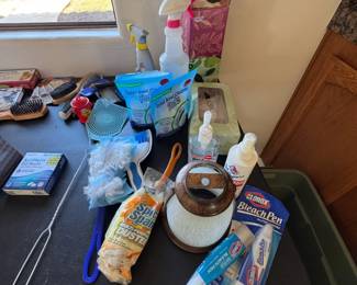 Assorted Household Cleaning and Personal Care Items including Clorox Bleach Pens