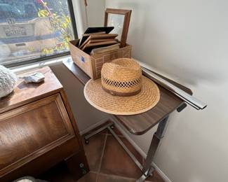 Mens Straw Boater Hat