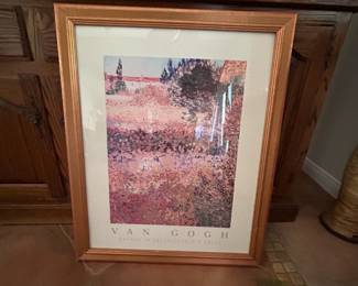 Vincent van Gogh Garden in Arles Print