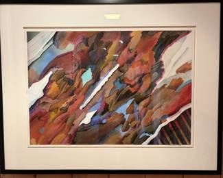 Kelly Kimball watercolor on paper