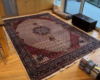 Persian Bijar style. 10x8 (appx). Hand knotted. Beautiful condition. 