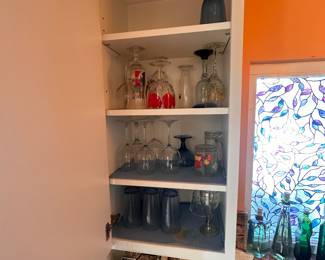 Beautiful Boho Art and Furniture. Lots of Southwest/Indigenous Paintings and prints. Furniture and Figurines. European Antiques, Unique Christmas Decor/Ornaments, Kitchenware, Salt & Pepper Shakers, Pots & Pans, Lamps, Patio Furniture, Potted Plants, Blankets/Linens, Decorative Throw Pillows, CDs, New Age Decor, Art Books, UFO Books, Glassware, Vases, Jewelry Boxes, Mirrors, Shelving Units, TVs, Tiger/Big Cat Decor, Wolf Decor, Angel Decor, Signed Artwork, Ocean decor, Greek inspired paintings, Rococo Tapestries, Light Fixtures (pendant lights), etc. LED recessed lighting, 70s Victorian Revival Wicker Furniture, Chinese Wood Vanity, The Rain Shower head, vacuums, fans, humidifiers. Toaster, air fryer, toaster oven, coffee maker, espresso machine. 