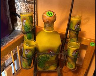 Beautiful Boho Art and Furniture. Lots of Southwest/Indigenous Paintings and prints. Furniture and Figurines. European Antiques, Unique Christmas Decor/Ornaments, Kitchenware, Salt & Pepper Shakers, Pots & Pans, Lamps, Patio Furniture, Potted Plants, Blankets/Linens, Decorative Throw Pillows, CDs, New Age Decor, Art Books, UFO Books, Glassware, Vases, Jewelry Boxes, Mirrors, Shelving Units, TVs, Tiger/Big Cat Decor, Wolf Decor, Angel Decor, Signed Artwork, Ocean decor, Greek inspired paintings, Rococo Tapestries, Light Fixtures (pendant lights), etc. LED recessed lighting, 70s Victorian Revival Wicker Furniture, Chinese Wood Vanity, The Rain Shower head, vacuums, fans, humidifiers. Toaster, air fryer, toaster oven, coffee maker, espresso machine. 