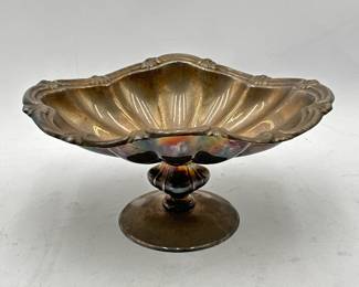 Vintage SilverPlated Reed  Barton 162 Footed Bowl