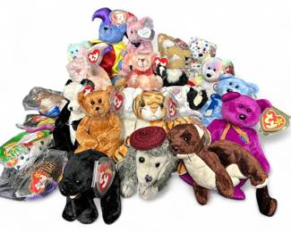 Collection of Ty Beanie Babies Sealed McDonalds Teenie Beanies