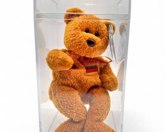 Ty Beanie Baby Germania Bear 1999 German Exclusive In Case