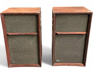 Pair Of Vintage Wharfedale W60D Speakers