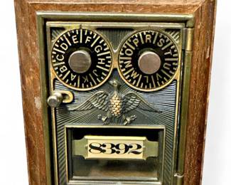 Jolly Good Industries Post Office Lockboxes Combination Bank