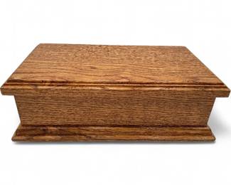 Vintage Wood JewelryKeepsake Box