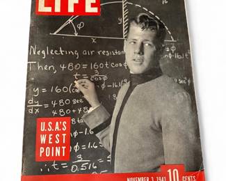 LIFE Magazine November 3, 1941  West Point Cover
